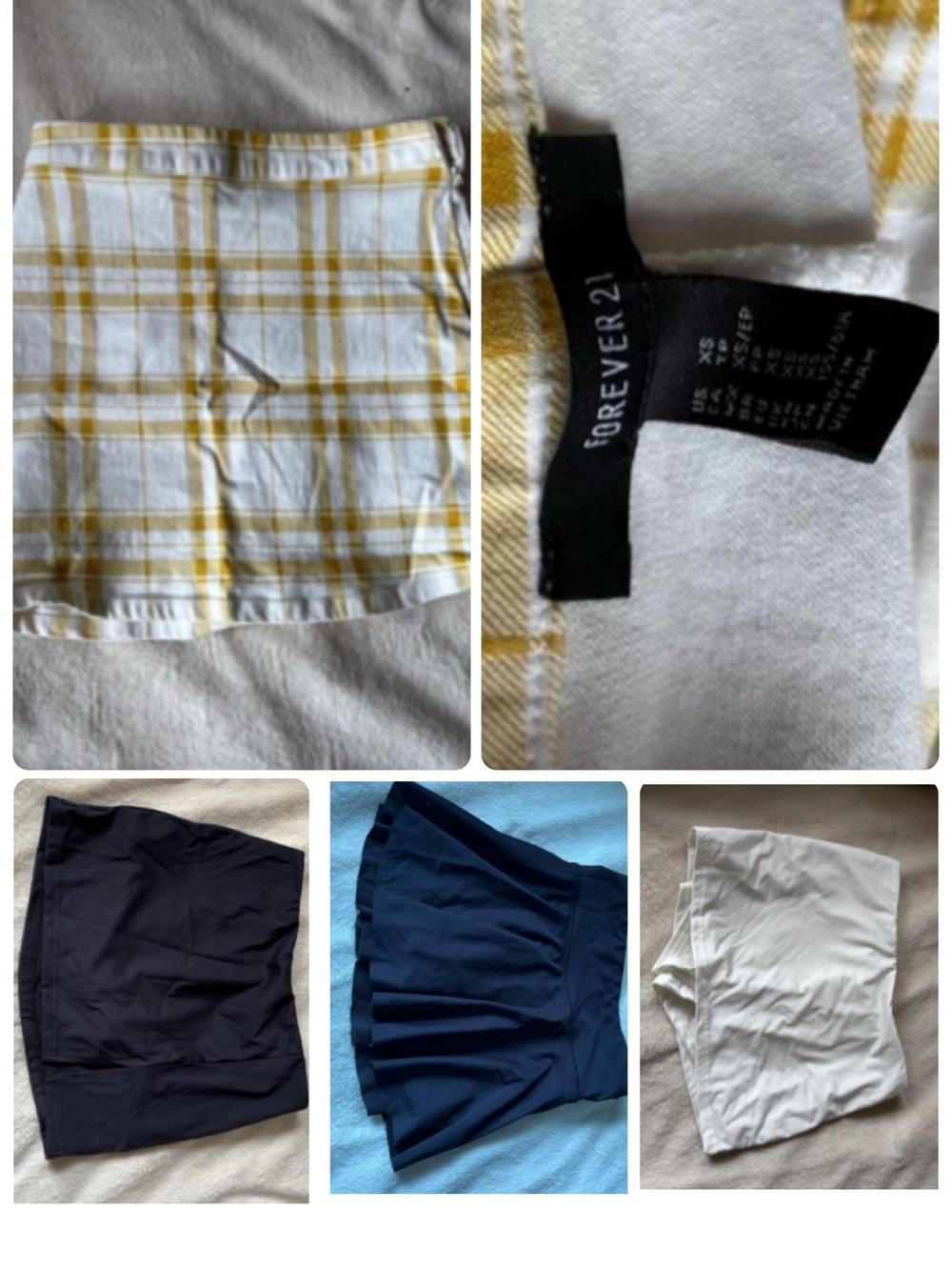 4 PACK BUNDLE - Mini Skirts